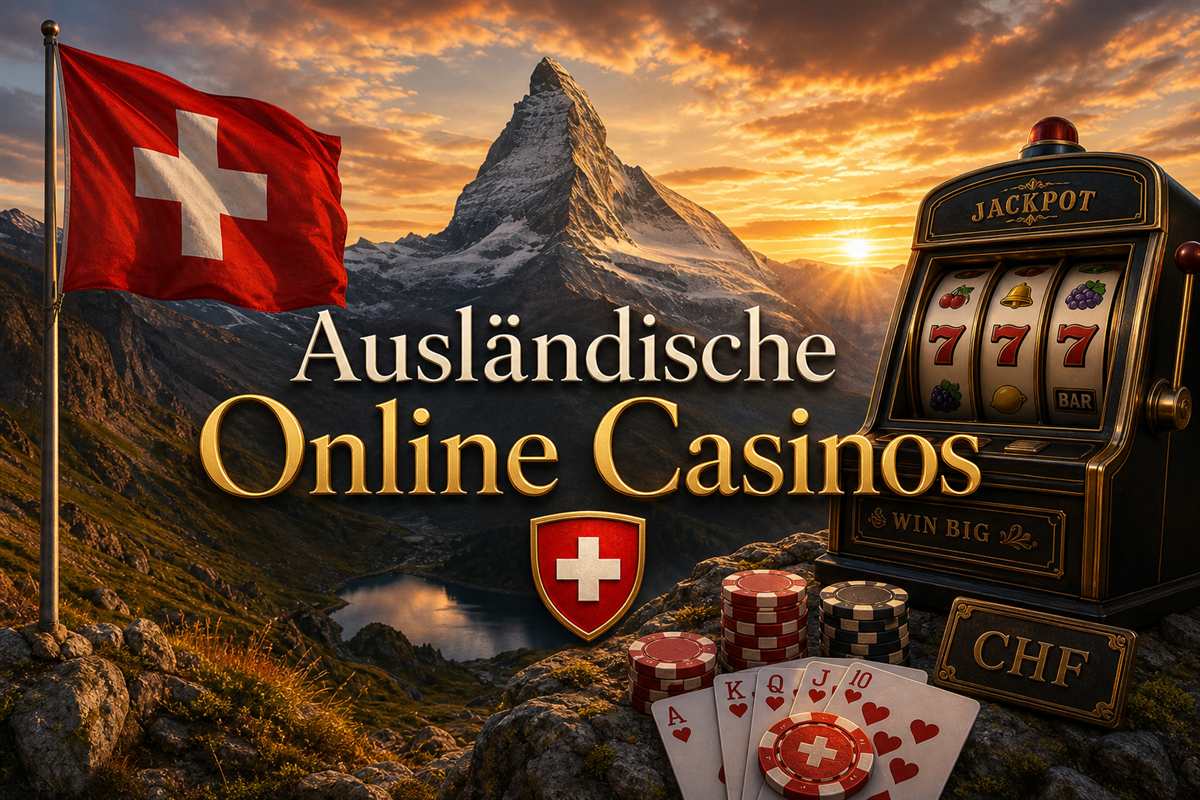 Ausländische Online Casinos – Online casino ausland Schweiz Banner